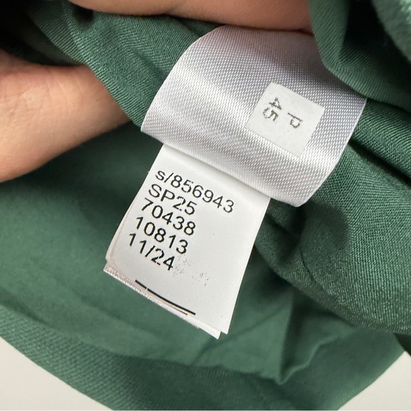 Ann Taylor Modern Double Breasted Green Blazer - Picture 7 of 7